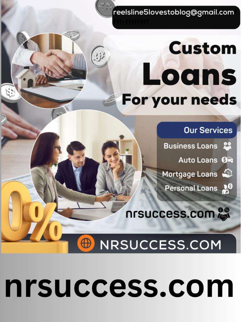 All types of loans with less rate of interest